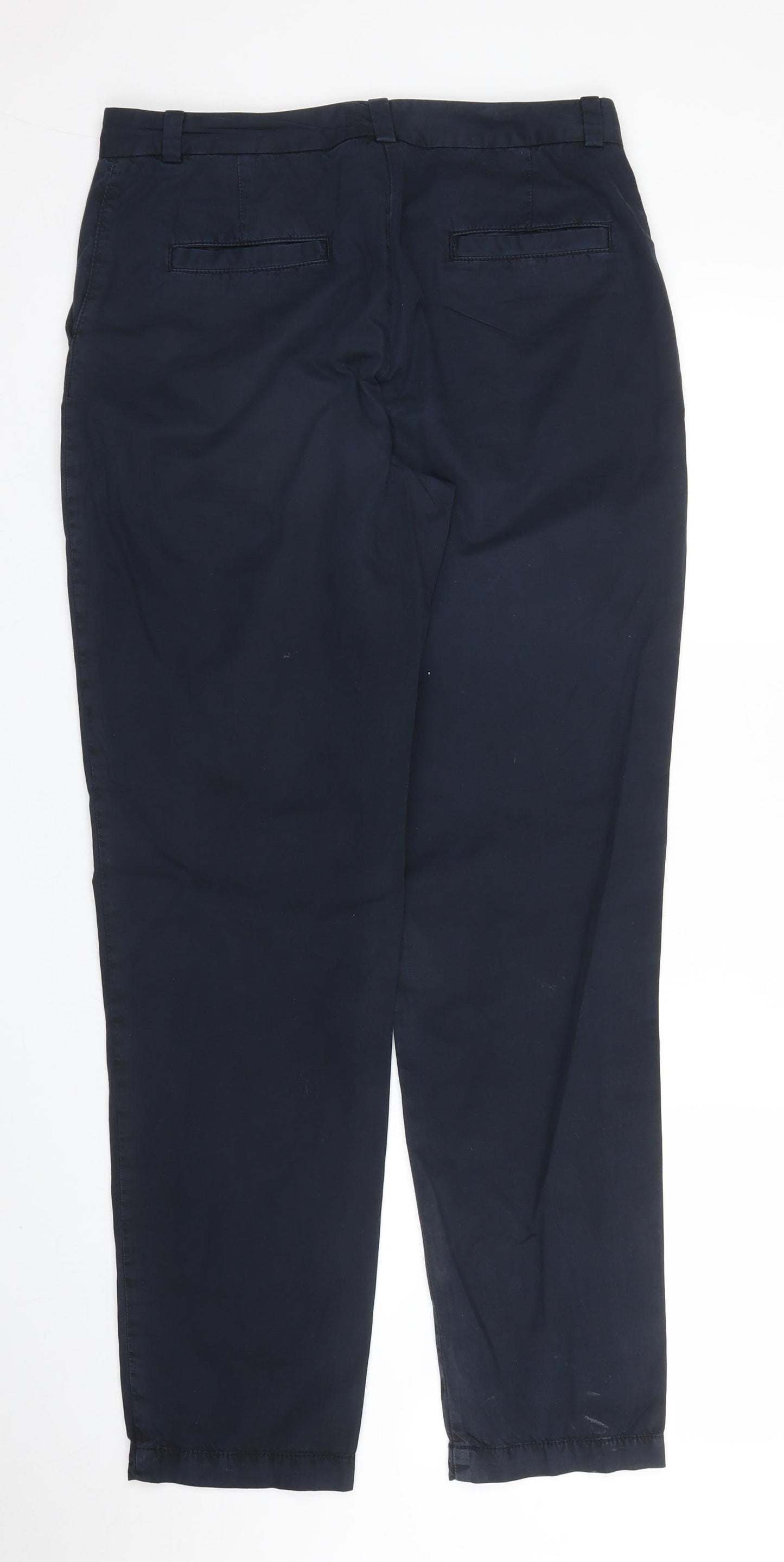M&S Womens Blue   Carpenter Trousers Size 8 L29 in
