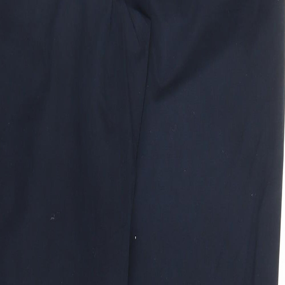 M&S Womens Blue   Carpenter Trousers Size 8 L29 in