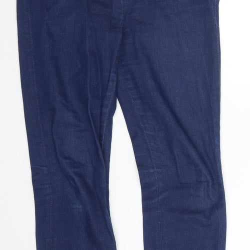 Leana Woman Womens Blue  Denim Capri Jeans Size 8 L26 in