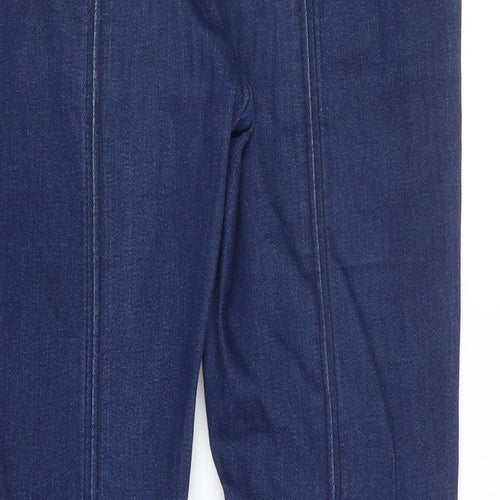 Leana Woman Womens Blue  Denim Capri Jeans Size 8 L26 in
