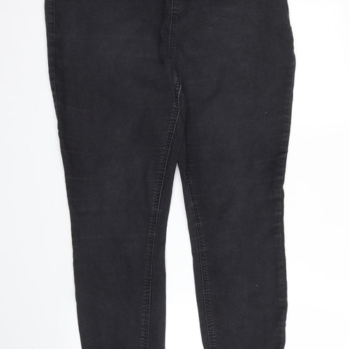 TU Womens Black  Denim Skinny Jeans Size 16 L28 in
