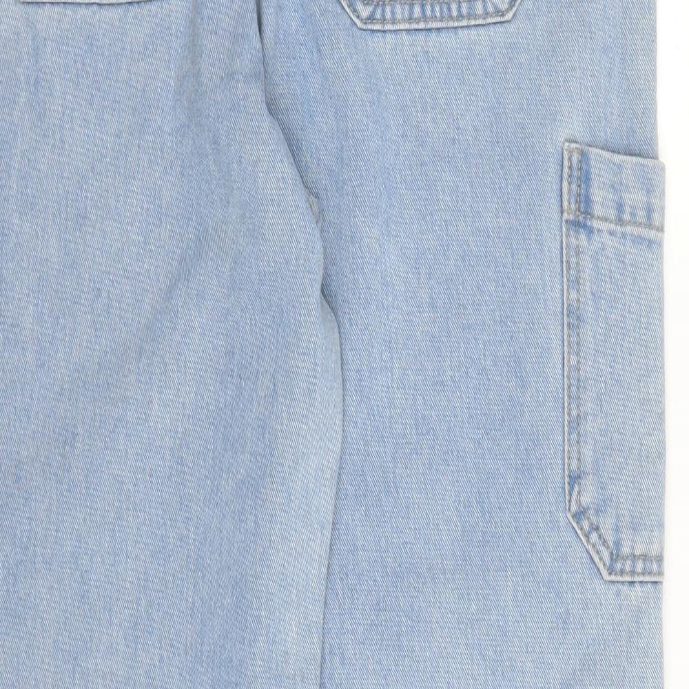 TU Womens Blue  Denim Capri Jeans Size 12 L24 in