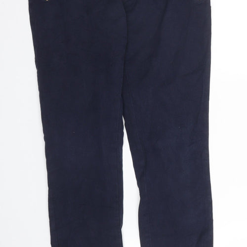 Holly White Womens Blue   Carrot Trousers Size 12 L28 in
