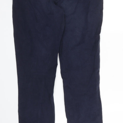 Holly White Womens Blue   Carrot Trousers Size 12 L28 in