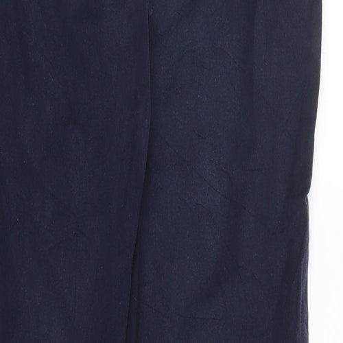 Holly White Womens Blue   Carrot Trousers Size 12 L28 in
