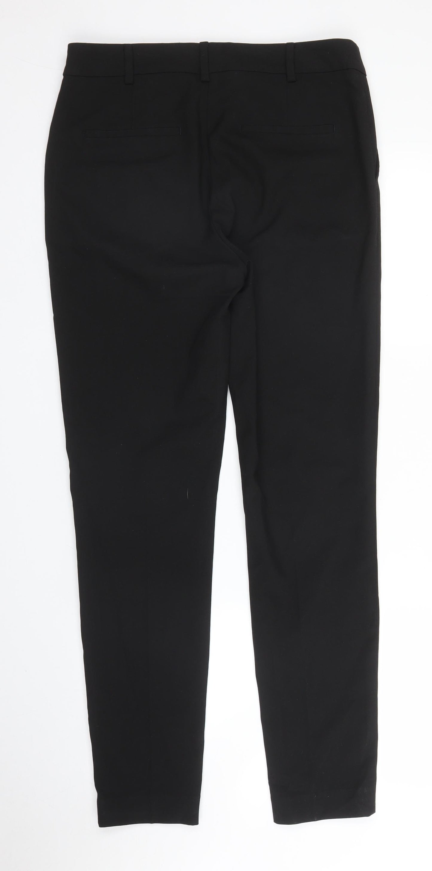 NEXT Womens Black   Carrot Trousers Size 10 L29 in