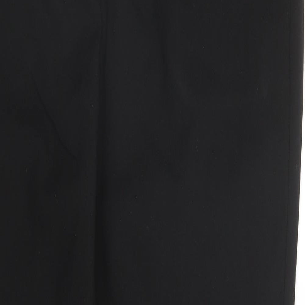 NEXT Womens Black   Carrot Trousers Size 10 L29 in