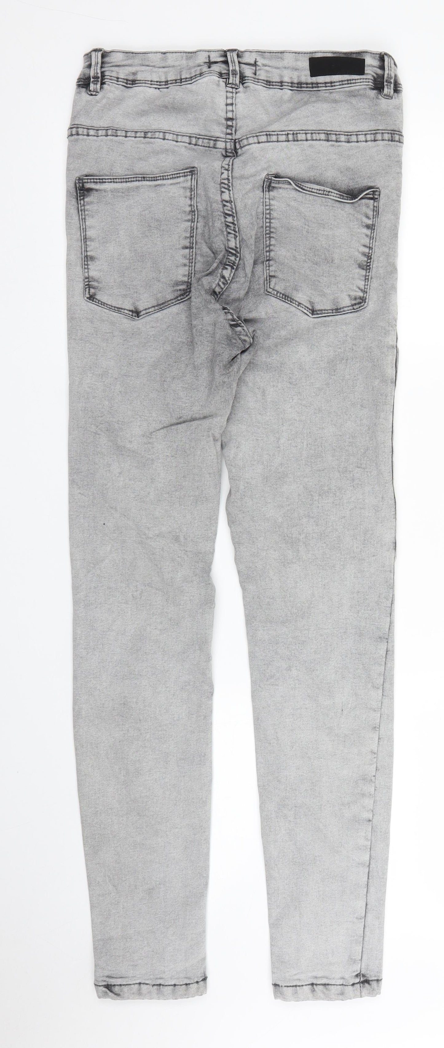 House Denim Womens Grey  Denim Jegging Jeans Size 10 L27 in