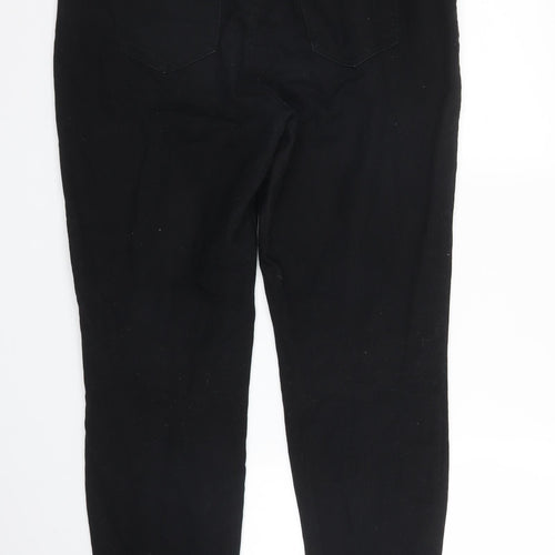 New Look Womens Black  Denim Skinny Jeans Size 14 L26 in