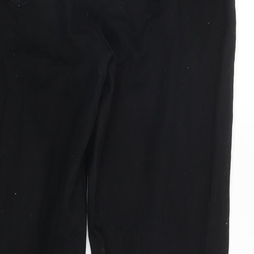 New Look Womens Black  Denim Skinny Jeans Size 14 L26 in