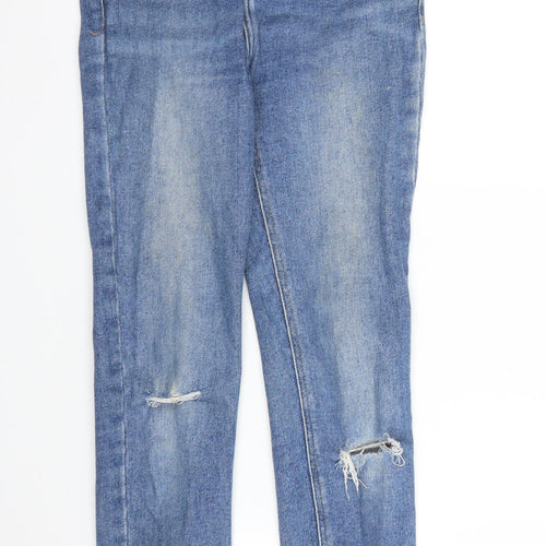 New Look Womens Blue  Denim Skinny Jeans Size 6 L27 in
