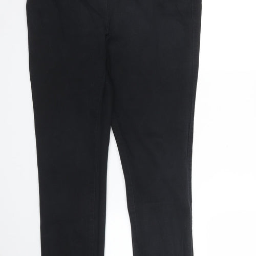 NEXT Womens Black  Denim Skinny Jeans Size 16 L29 in