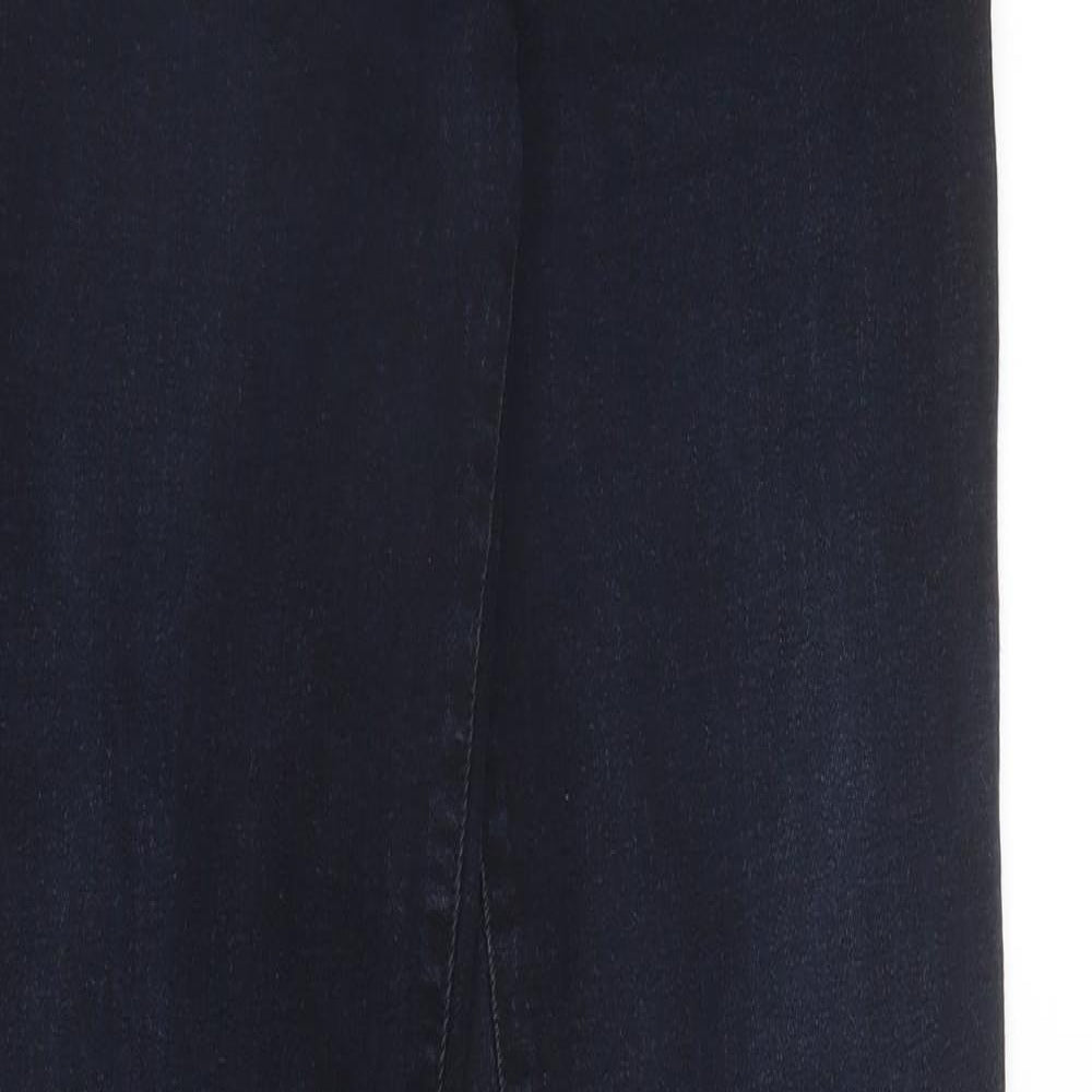 NEXT Womens Blue  Denim Bootcut Jeans Size 14 L32 in