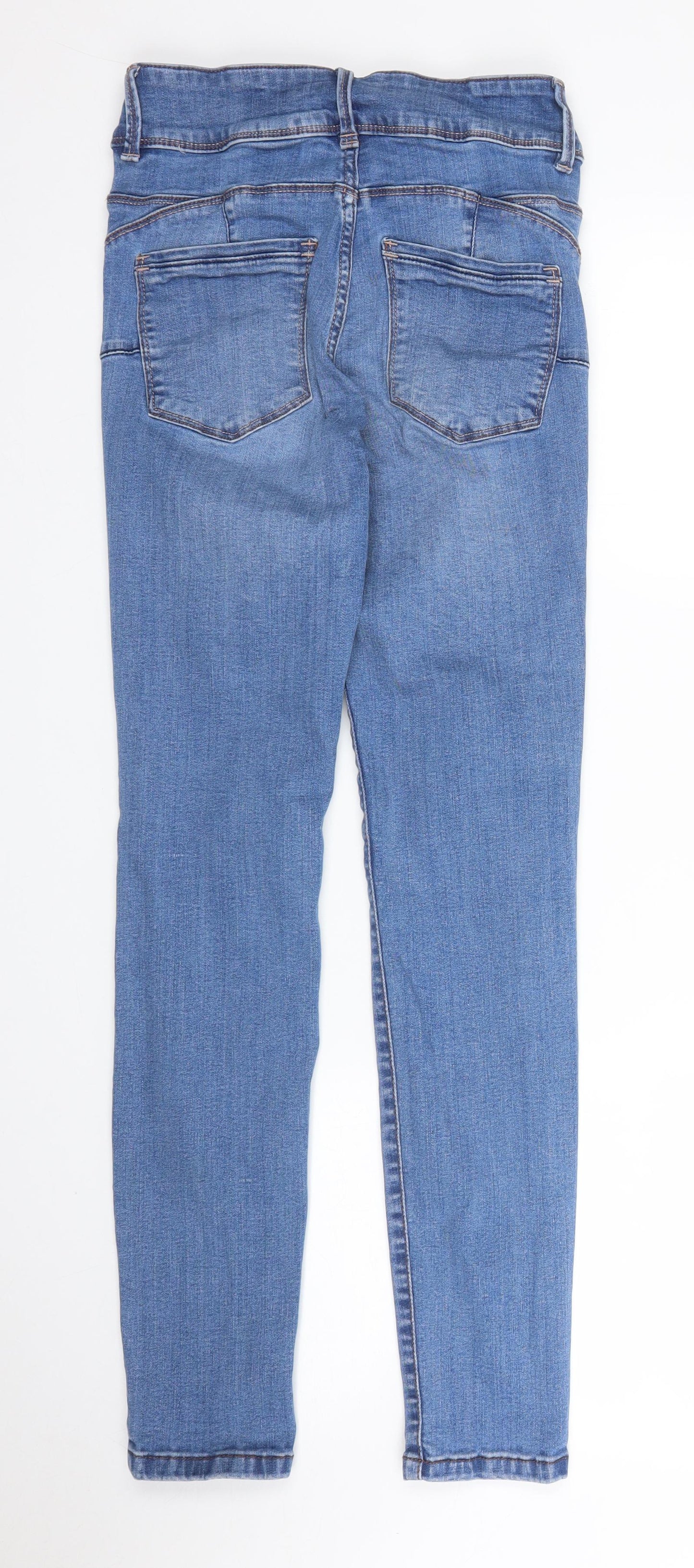 NEXT Womens Blue  Denim Skinny Jeans Size 8 L28.5 in