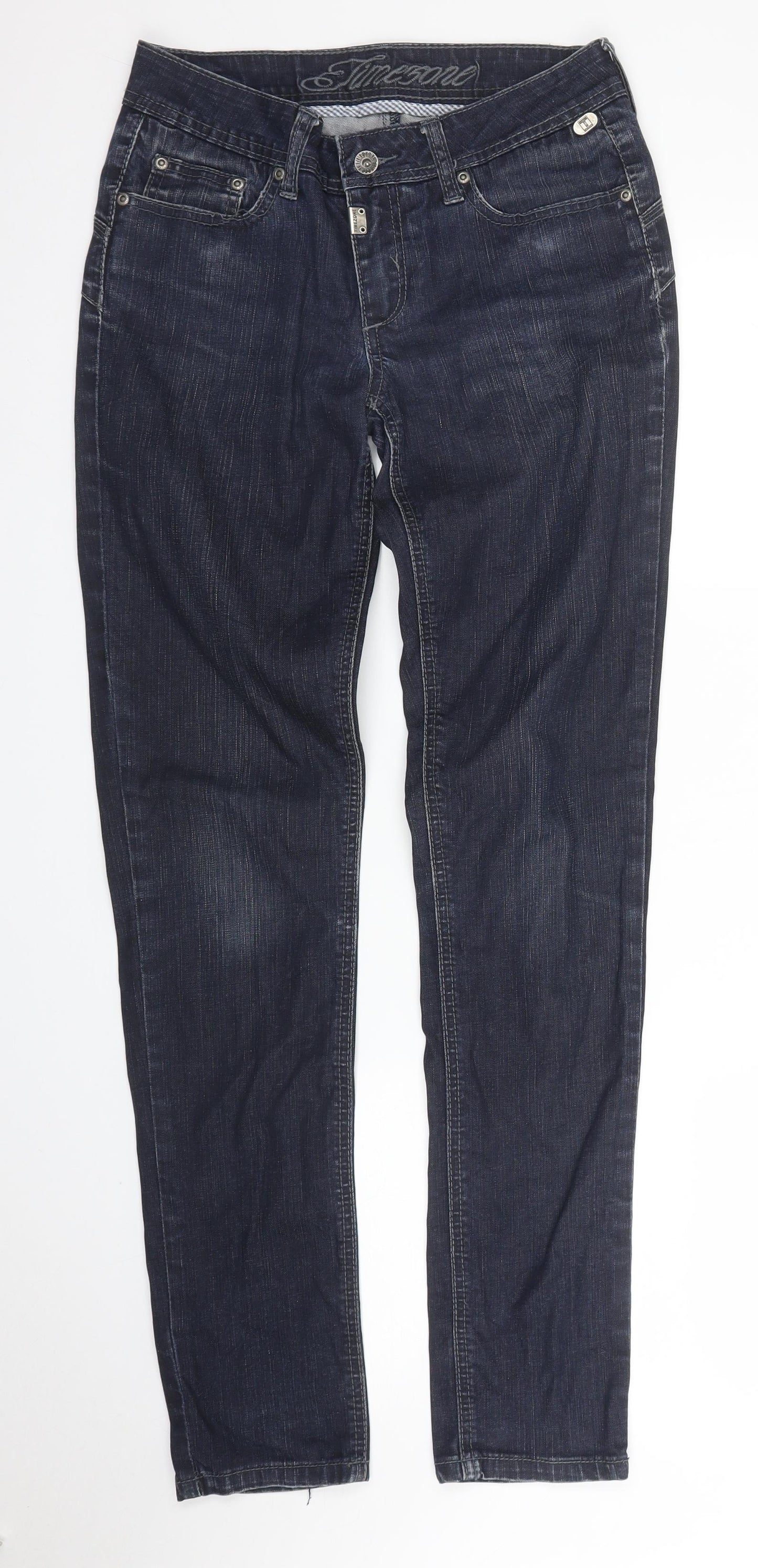 Timezone Womens Blue  Denim Skinny Jeans Size 28 in L31 in