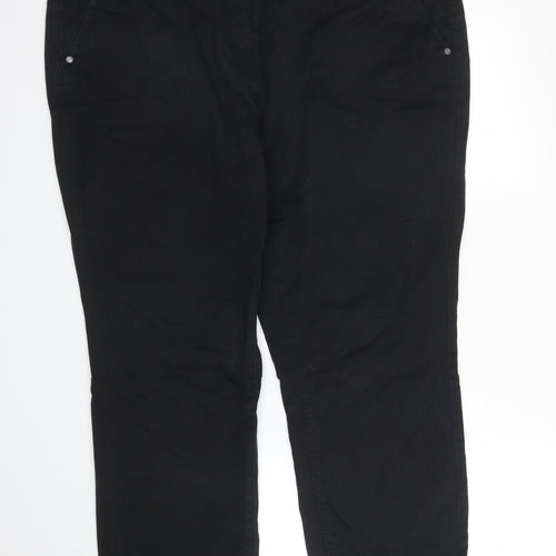 S. Oliver Womens Black   Capri Trousers Size XL L27 in