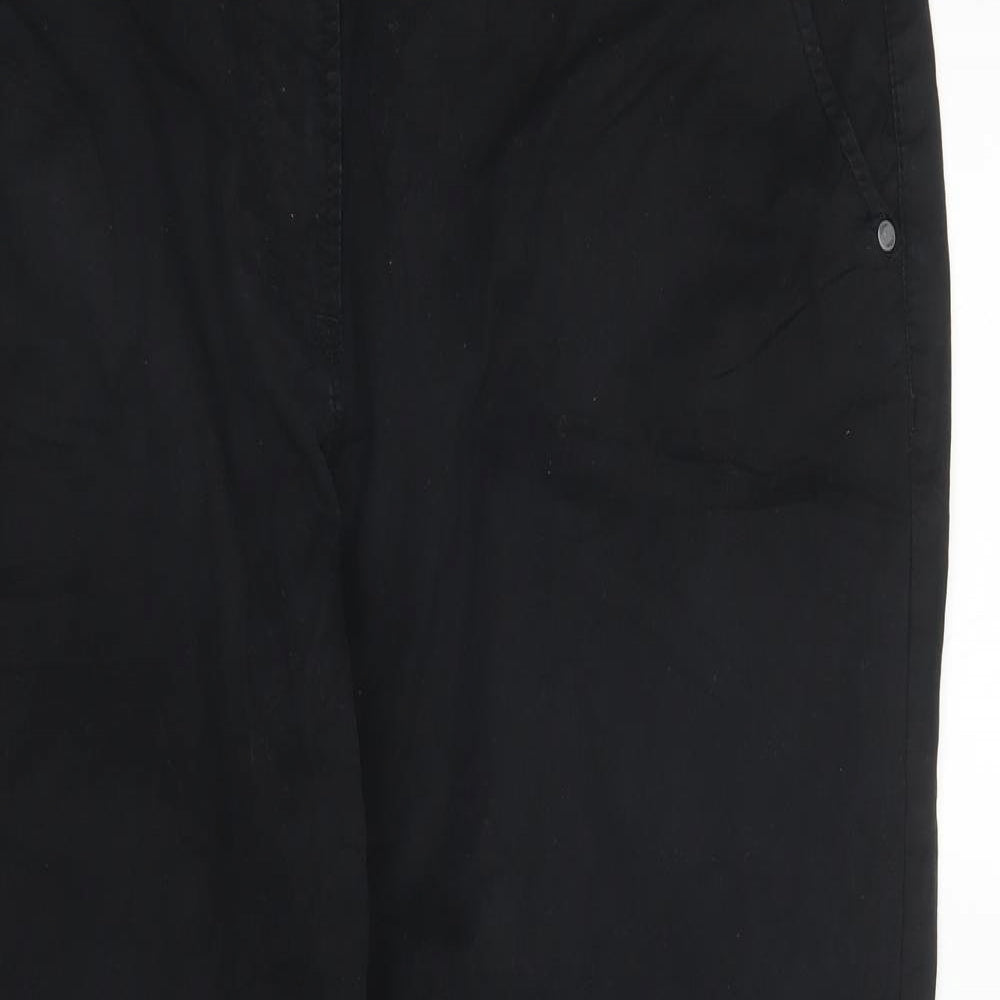 S. Oliver Womens Black   Capri Trousers Size XL L27 in