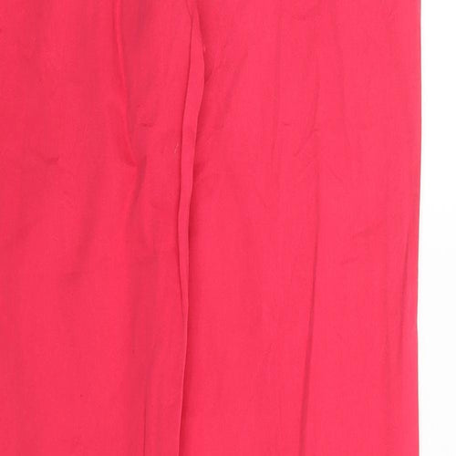 TRF Womens Pink   Chino Trousers Size 8 L31 in