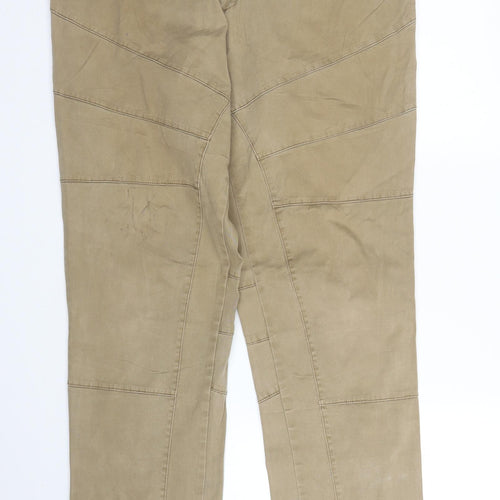 Peppercorn Womens Beige   Carpenter Trousers Size 18 L31 in