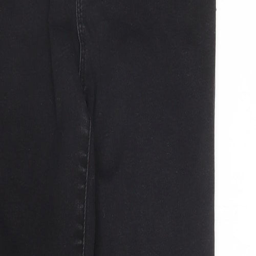 Primark Womens Black  Denim Skinny Jeans Size 8 L29 in