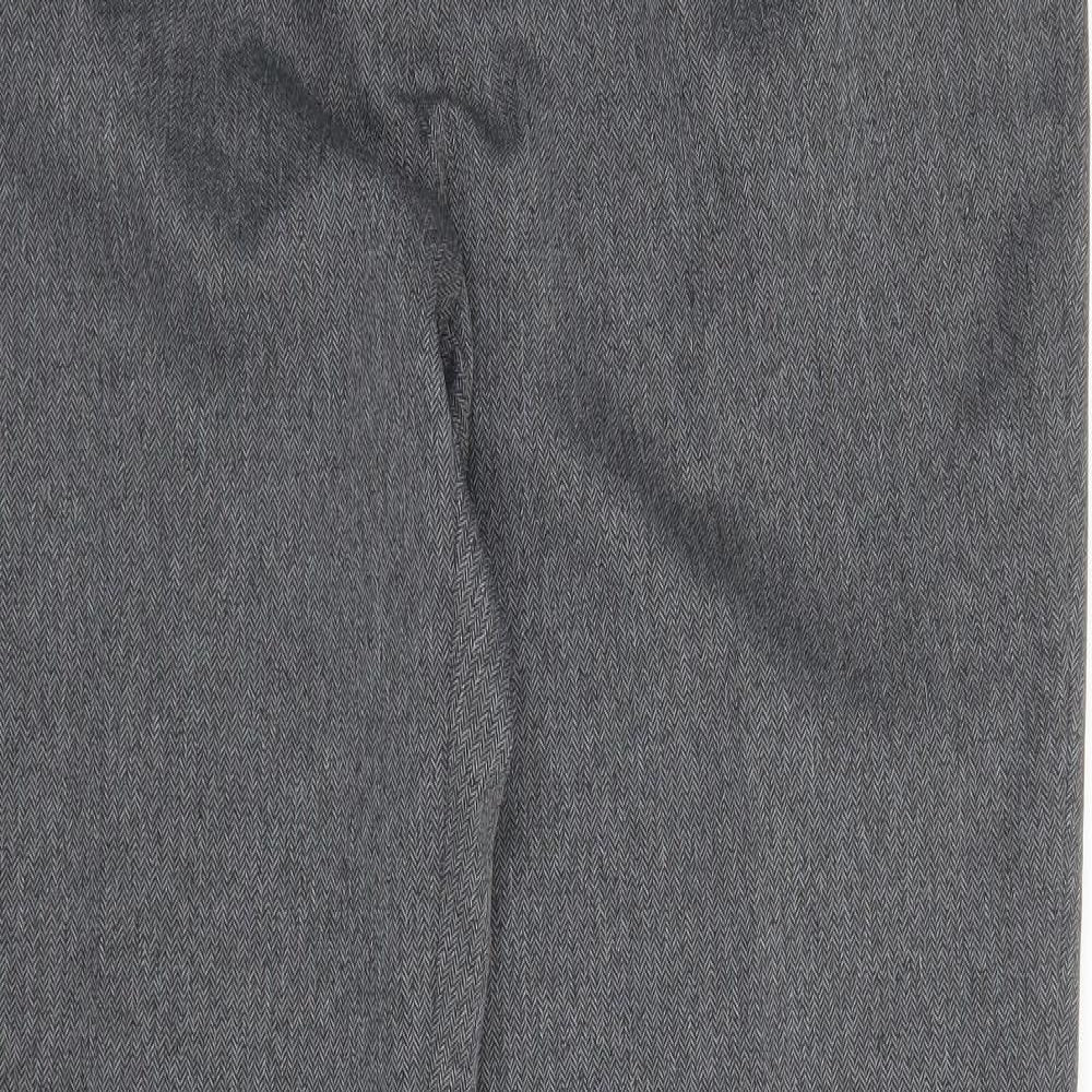 TU Womens Grey   Trousers  Size 14 L33.5 in