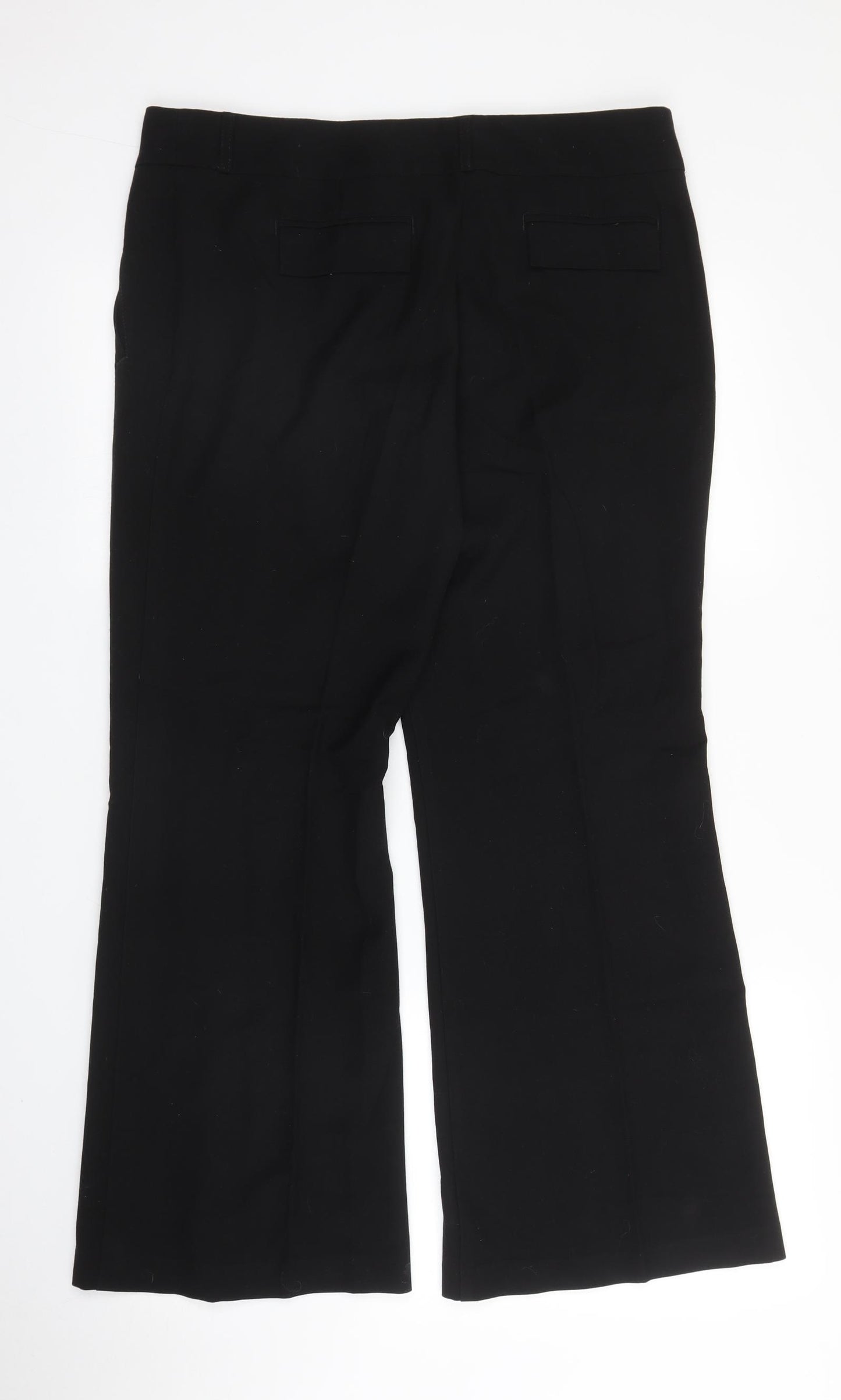 George Womens Black   Trousers  Size 14 L28 in
