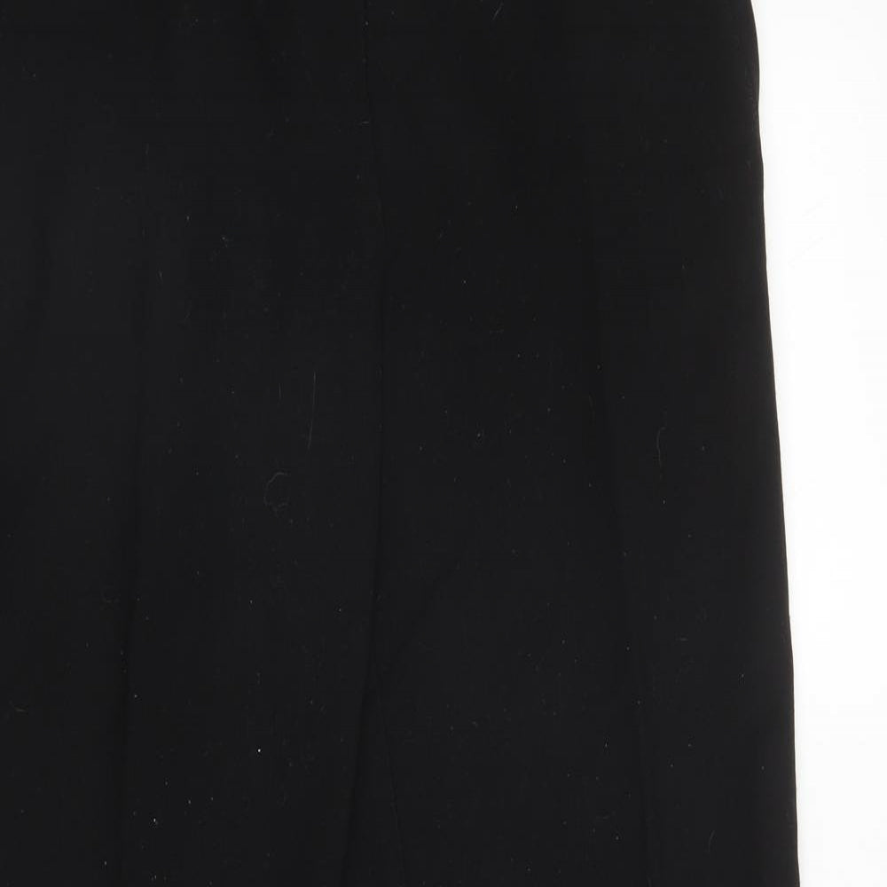 George Womens Black   Trousers  Size 14 L28 in