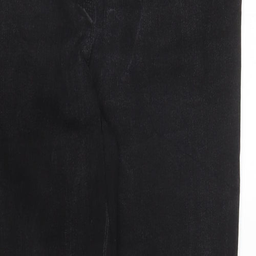 Alba Moda Womens Black  Denim Skinny Jeans Size 10 L27 in