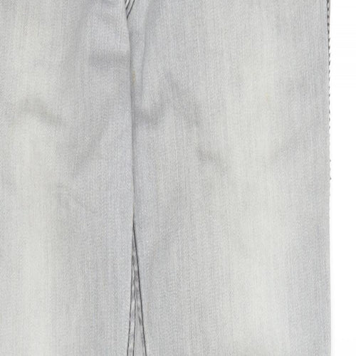 FIVE Womens Grey  Denim Straight Jeans Size 29 in L34 in