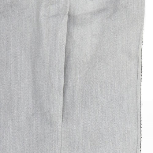 FIVE Womens Grey  Denim Straight Jeans Size 29 in L34 in