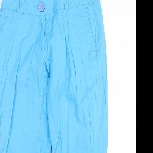 Zabaione Womens Blue   Capri Trousers Size 6 L23 in