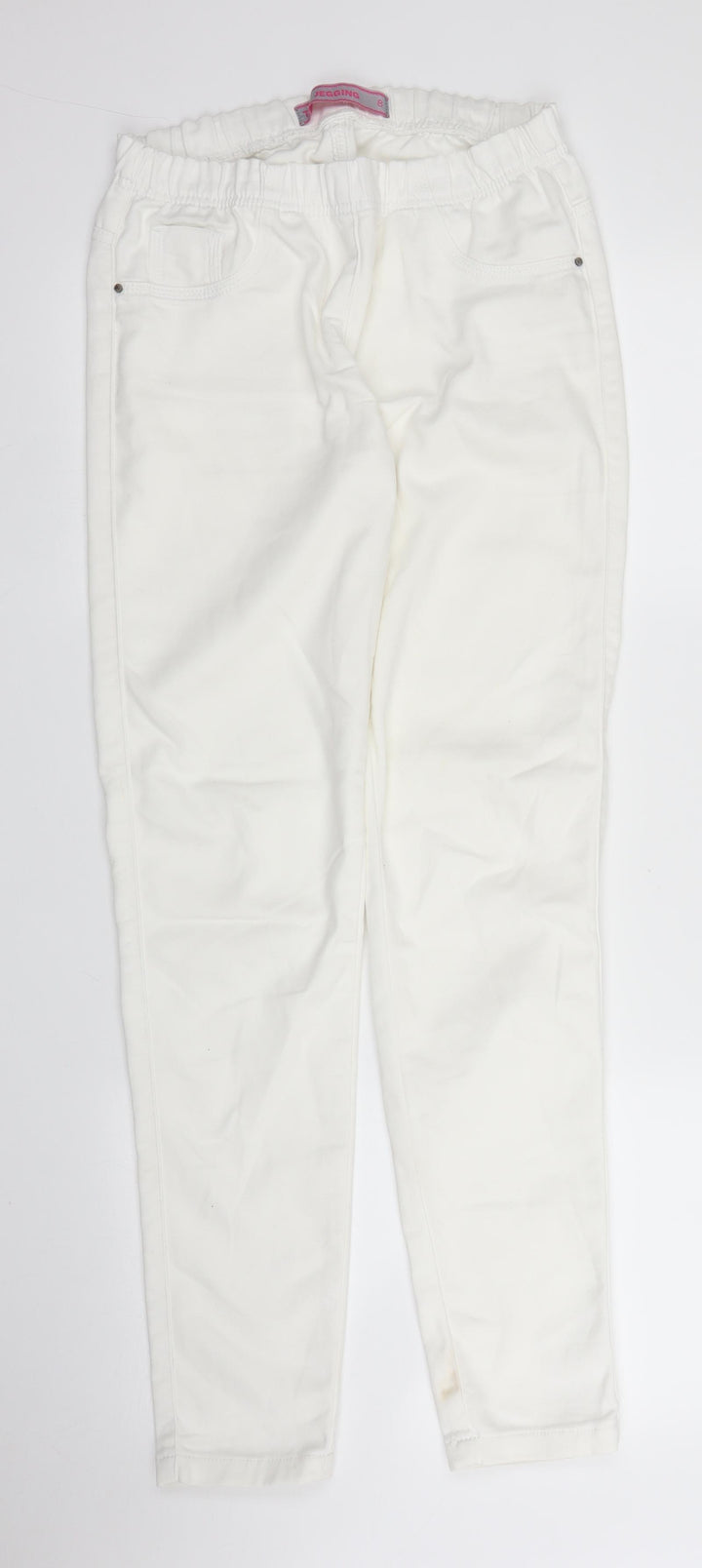 TU Womens White Jegging Jeans Size 8 L30 in