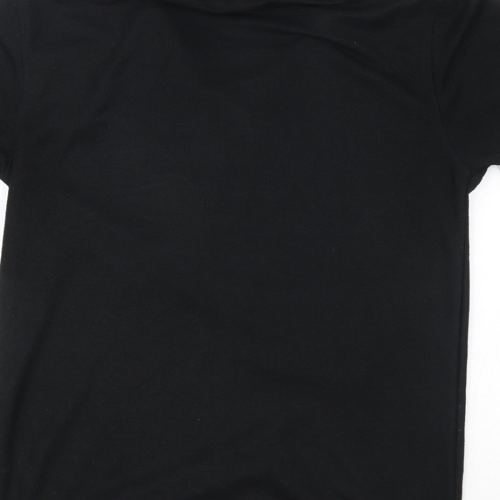 Royal Queen's Polo Team Mens Black    Polo Size L
