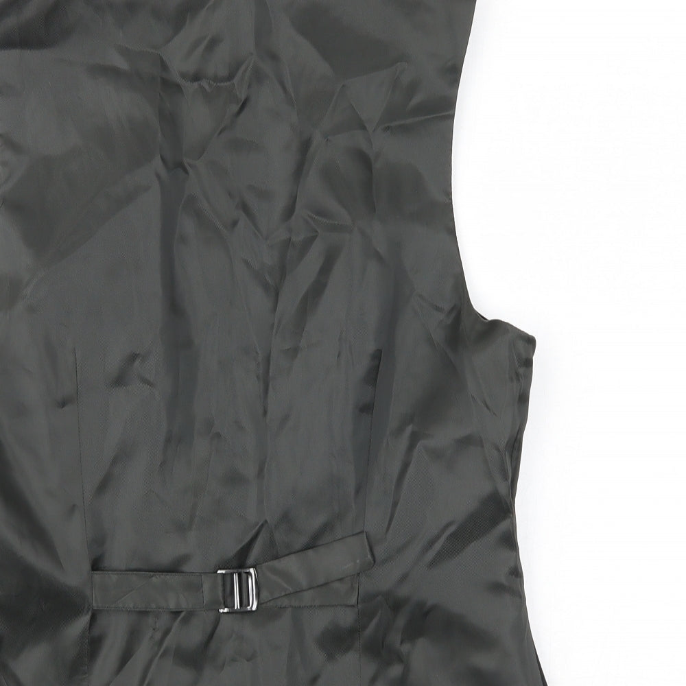 Primark Womens Black    Suit Waistcoat Size 14
