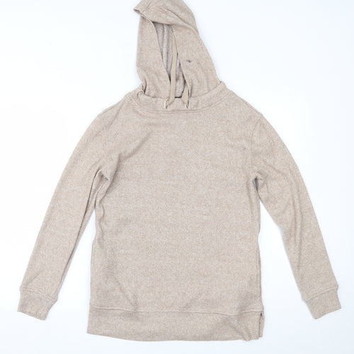 F&F Womens Beige   Pullover Hoodie Size 6