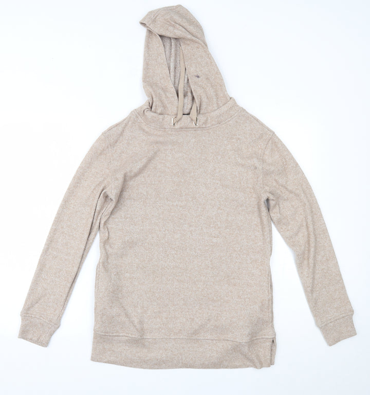 F&F Womens Beige   Pullover Hoodie Size 6