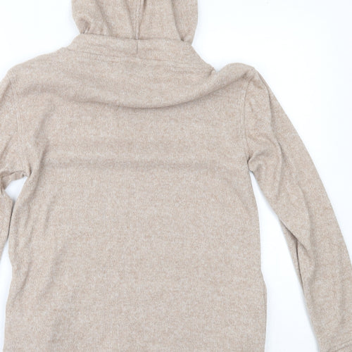 F&F Womens Beige   Pullover Hoodie Size 6