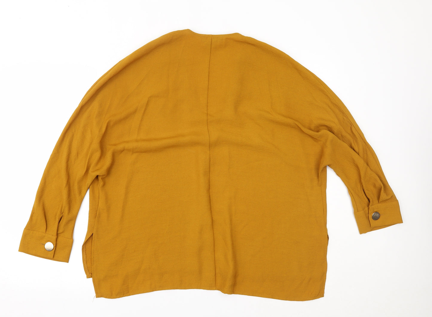 Primark Womens Yellow   Basic Blouse Size 10