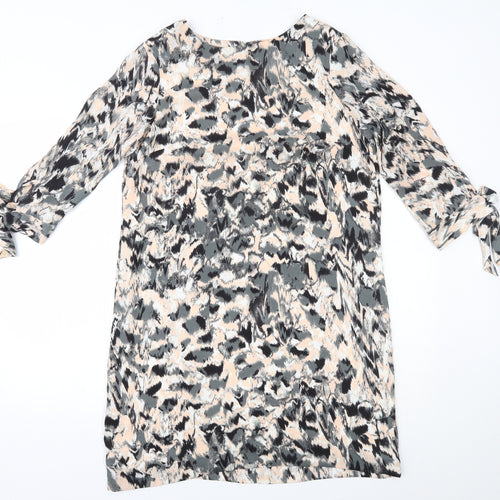 H&M Womens Grey   Shift  Size 14
