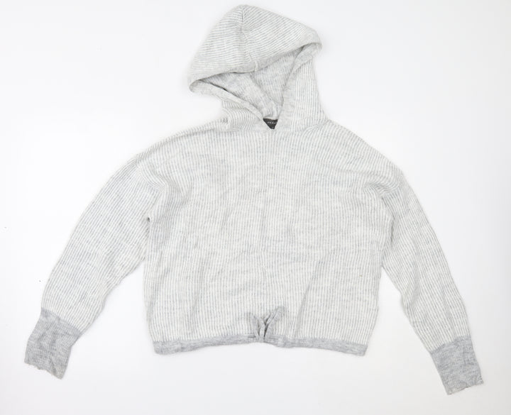 Primark Womens Grey   Pullover Hoodie Size XS