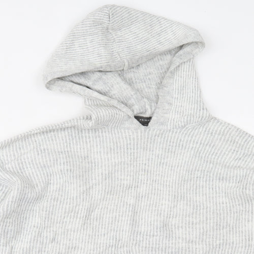 Primark Womens Grey   Pullover Hoodie Size XS