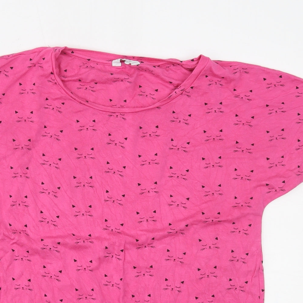 Marks and Spencer Womens Pink    Pyjama Set Size 6
