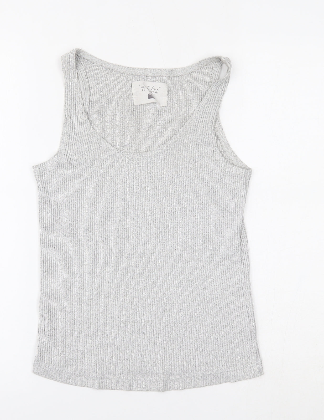 F&F Womens Grey   Top Pyjama Top Size S