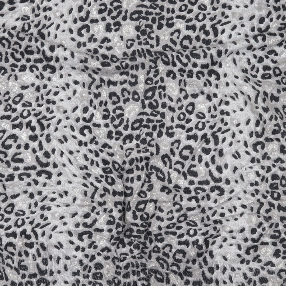 F&F Womens Grey Animal Print  Basic Blouse Size 22