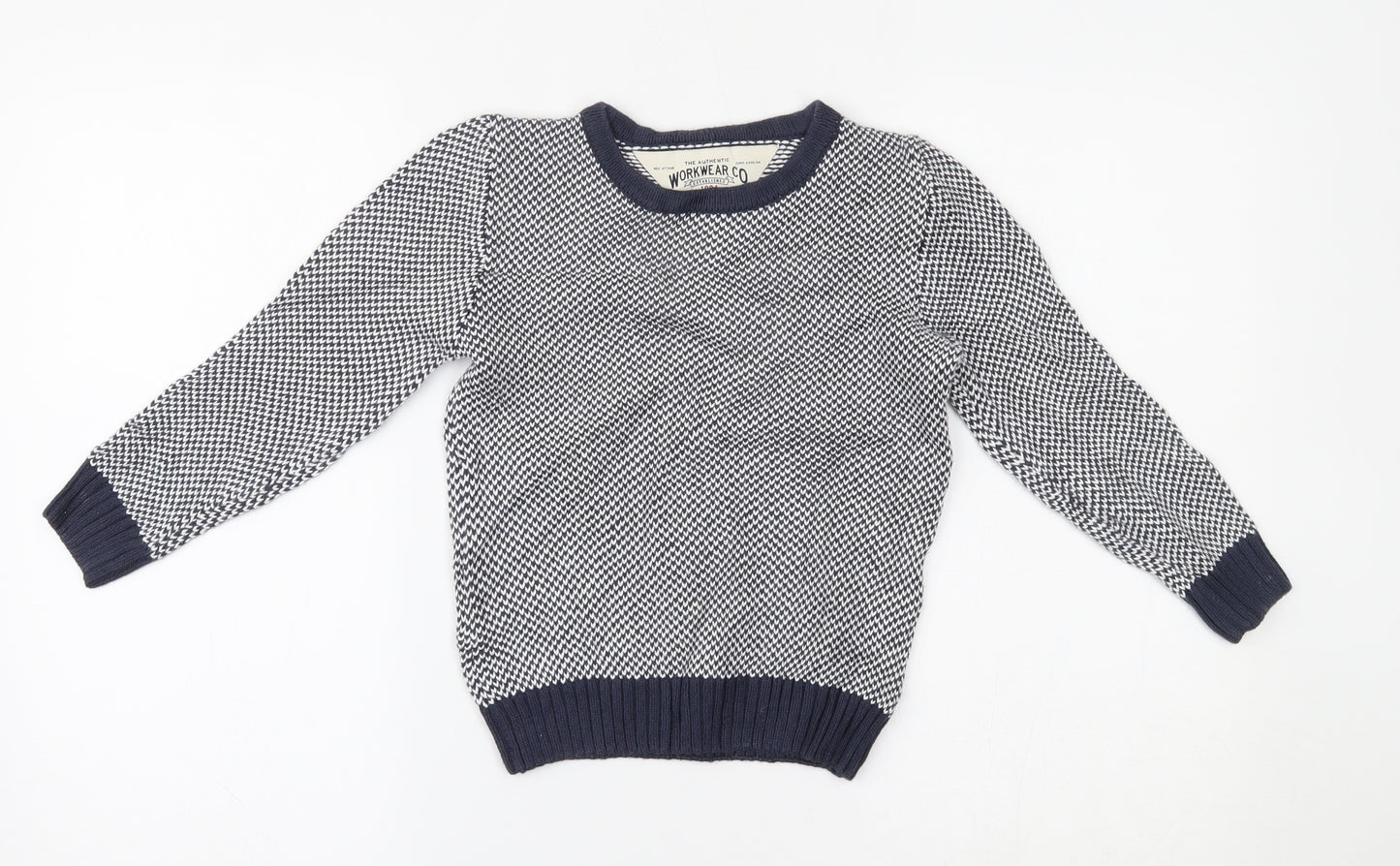 Marks and Spencer Boys Blue   Pullover Jumper Size 5-6 Years
