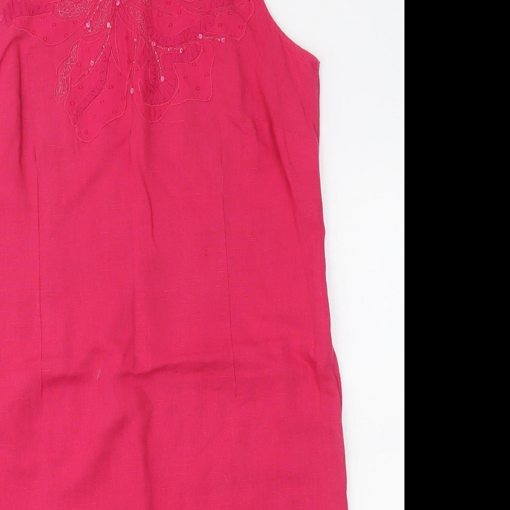 Per Una Womens Pink   Maxi  Size 16