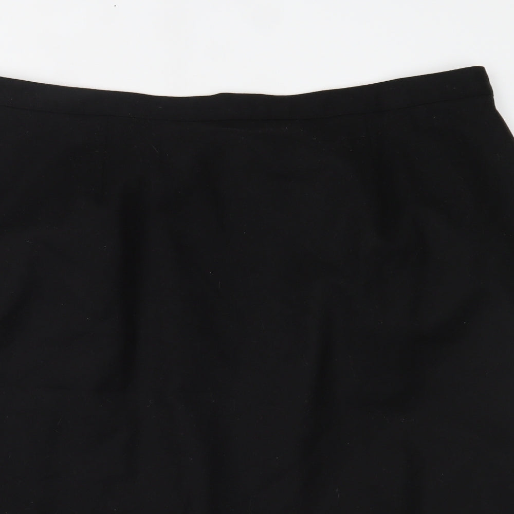 Sag Harbor Womens Black   Straight & Pencil Skirt Size 24