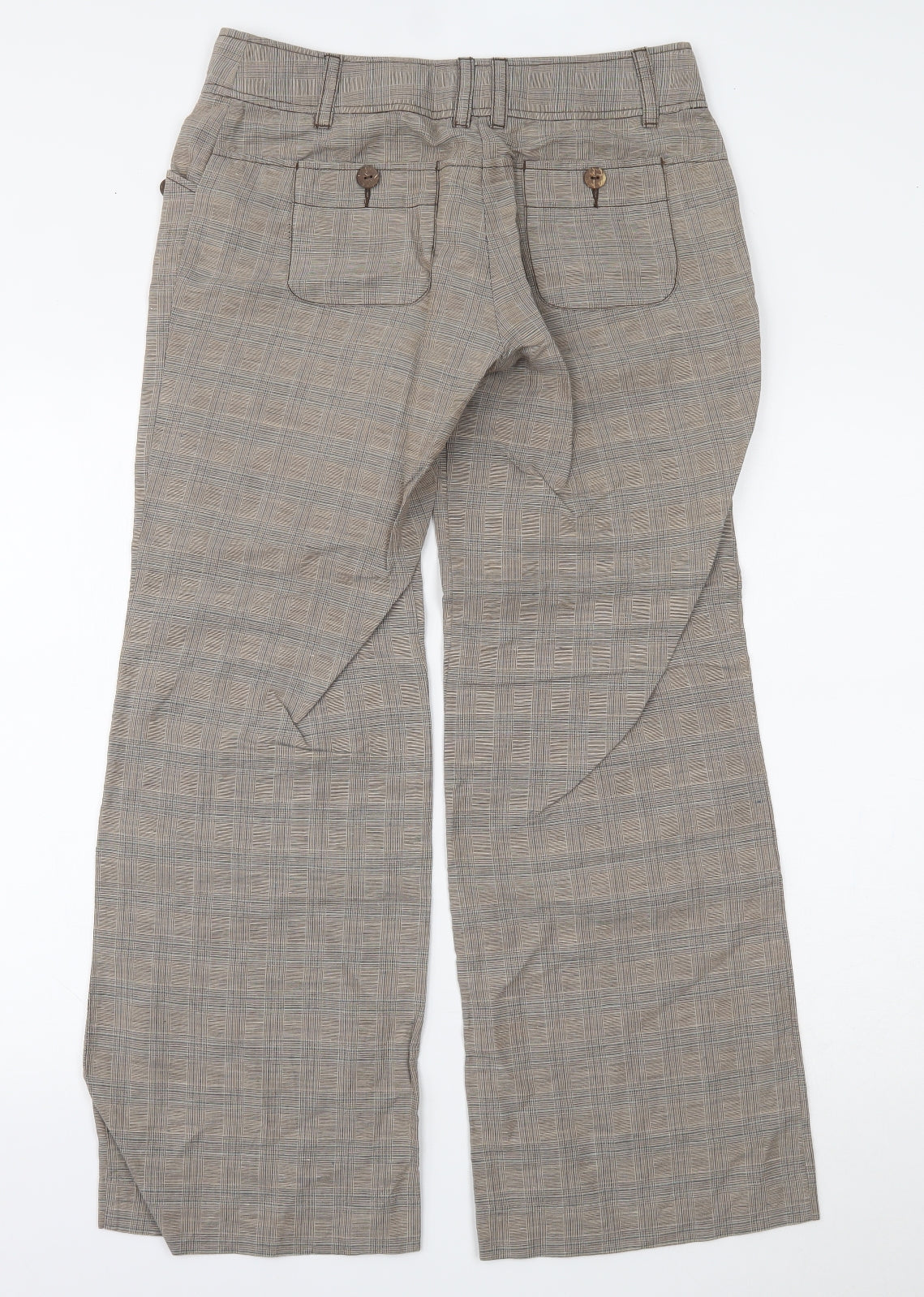 NEXT Womens Brown   Trousers  Size 10 L29 in