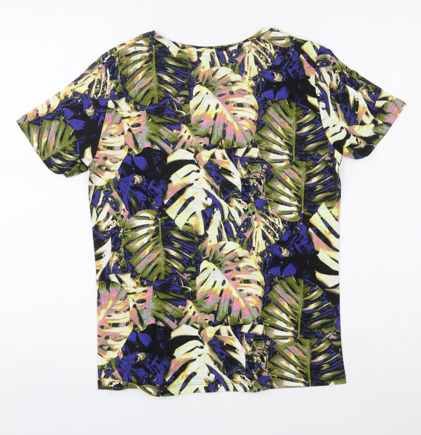 Marks and Spencer Womens Multicoloured   Basic T-Shirt Size 8