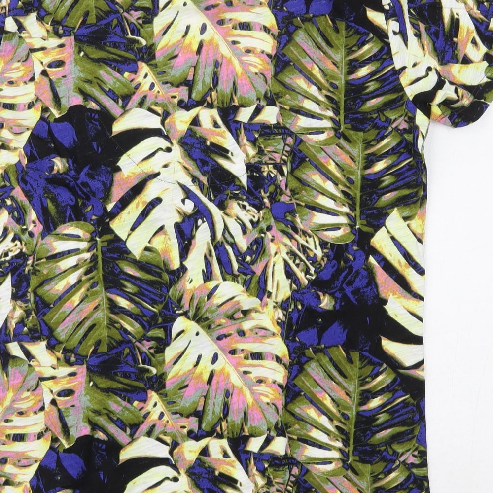 Marks and Spencer Womens Multicoloured   Basic T-Shirt Size 8